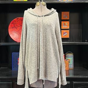 Emberley Super Soft Salt And Pepper Grey Hoody Size XL